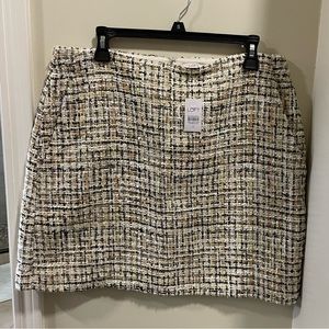 Loft size 12 tweed skirt